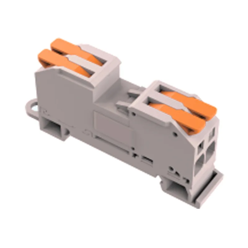 Multi-In Multi-Out M/F Din Rail Type Splicing Wire Quick Connectors